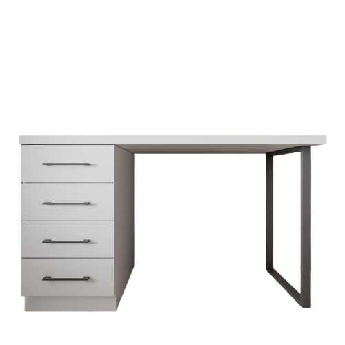 Стіл письмовий Торонто Лофт Захід Меблі 1200х600х770 мм Білий